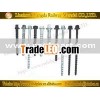 Square u bolts with one plate and two nuts steel,zinc plated(zp)(rigging hardware)