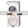 56CV Weatherproof combined switch socket