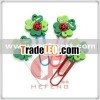 shaped soft pvc promotion paper clip