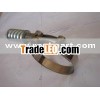 T bolt high torgue hose clamp with spring