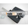 Citroen C3 307 flip remote key case with trunk button with battery clip car key covers