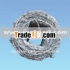Galvanized barbed wire