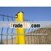Peach shaped post wire fencing