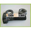 hex bolt and washer and nut