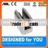 304 ABL stainless steel glass clamp rubber gasket