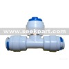 Union Tee adapter plastic tube connector of water purifier fittings