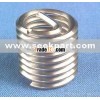 Free-running helicoil-threaded-insert