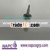 Stainless steel self drilling roofing screw with EPDM washer