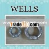 din582 galvanized steel eye nut