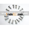 Semi-tubular blind rivets