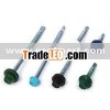 Hex washer head self drilling screw with EPDM bonded washer