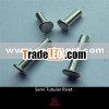 Flat Head Stainless Steel Semi Tubular Rivet