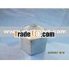 white zinc plated nuts
