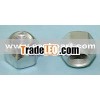 white zinc car wheel lug nuts