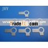 Titanium Tab washers with short and long tab at right angles