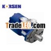 OMR motor with two bearings