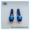 Blue Anodized Titanium Bolts Hex Socket Cap Head Screws