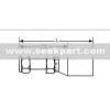 Swivel Female Flat Face "O" Ring Seal Stem Straight Hydraulic Hose