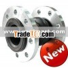 Reinforced double sphere rubber expansion joint