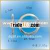 Metal bulk rings silver