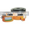 Single-acting self-locking hydraulic cylinder