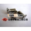 Titanium screw -Slotted Countersunk Head