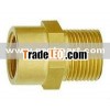 forged brass pneumatic hex nipple