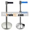 Railway station Retractable Post with Nylon Belt