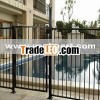 assembled pool wall iron fence