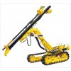 Drilling rig with jack hammer