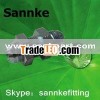 JIC bulkhead adapters male hydraulic fittings DIN2353 standard tube fittings