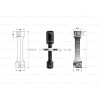Extended Length Impact Socket, 12PT, hand tool