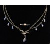 Cheap Fashion European and American Style Crystal Retro Hair Chain Head Jewelry
