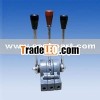 Dump truck cab control shaft