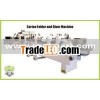 CARTON FOLDING AND PASTING MACHINE