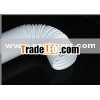 Good quality PP flexible steel wire hose white color