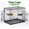Black Painted Dog Cage