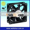 12v 3 pin connector fan for water cooler 80x80x25(mm)