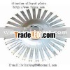 titanium dish galvanization part
