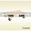 hardwood solid flush dolly ,huatian Tool Cart