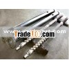 degassing screw and barrel for pelletizer or recycling machine
