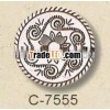 4H Natural Coconut Button