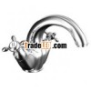 Single Hole Double Handle Basin Faucet/ Tap/ Mixer (WR-502401A)