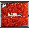 glass beads bulk bicone beads orange