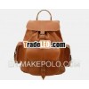 large sized leather backpack