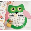 Little Owl Emerald Rugs--shaped childrens rugs