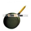 Barbecue grills Metal pizza pan with handle