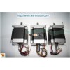 cnc 3 pcs 2A 94mm 623oz-in 8 Lead Wires Nema 34 Stepper Motor Dual Shaft 85BYGH450D-007B for engravi