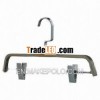 Deluxe laminate Hanger for pants, drop with clops, customized logos are accepted