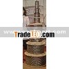 bright stainless steel wire rope on show